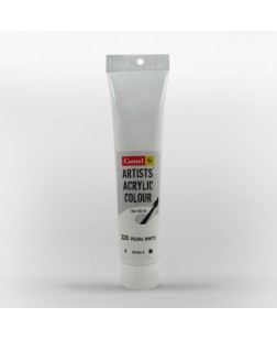 ARTISTS ACRYLIC COLOUR - PEARL WHITE